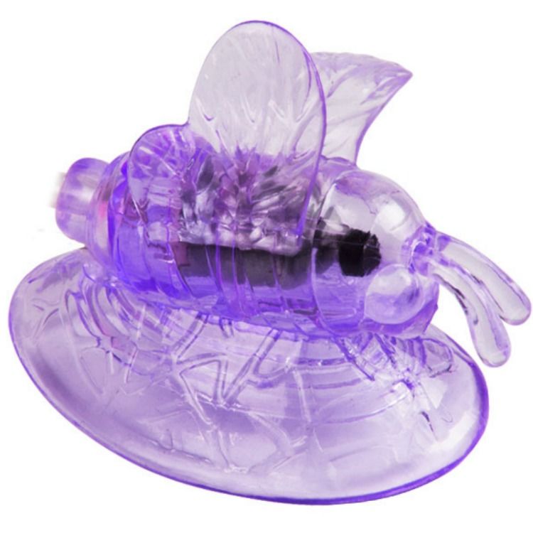 BAILE - LILAC CLITORIS STIMULATION VIBRATING BUTTERFLY 2 BAILE - LILAC CLITORIS STIMULATION VIBRATING BUTTERFLY - obrazek 2