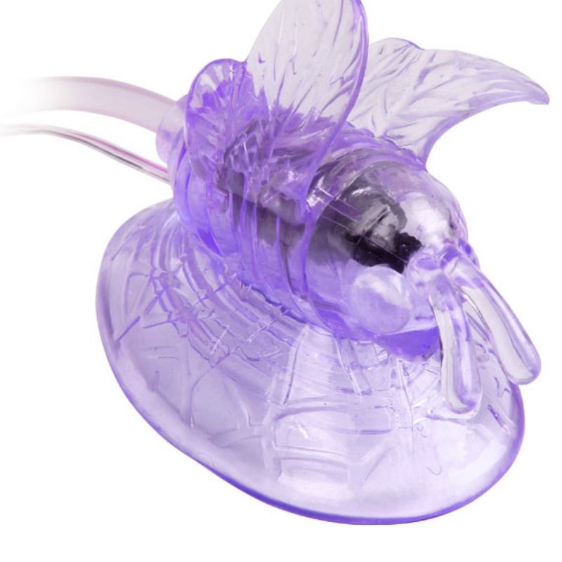 BAILE - LILAC CLITORIS STIMULATION VIBRATING BUTTERFLY 3 BAILE - LILAC CLITORIS STIMULATION VIBRATING BUTTERFLY - obrazek 3