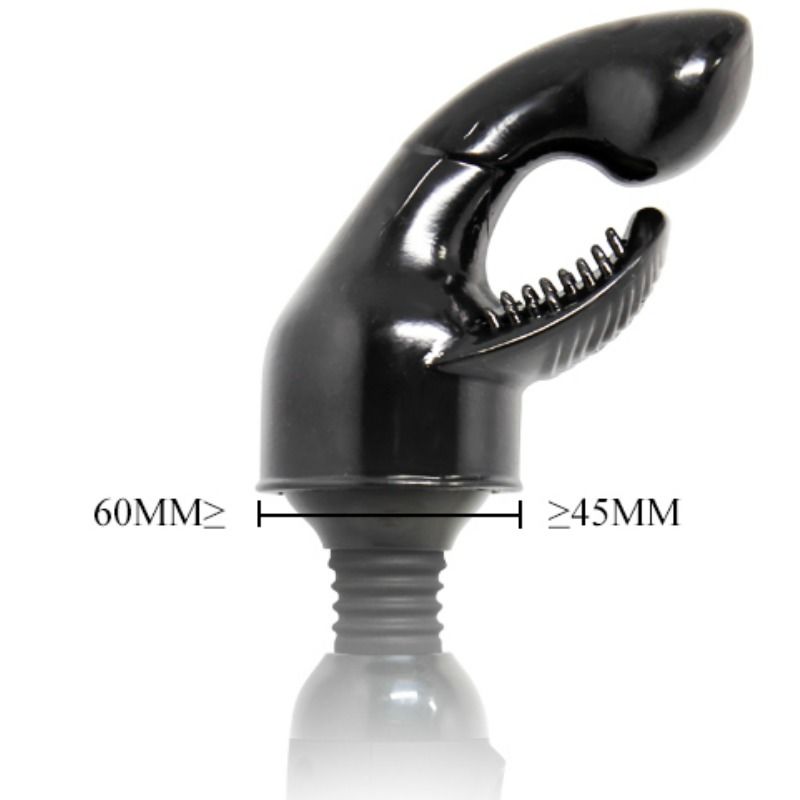 BAILE - POWER HEAD INTERCAMBIABLE HEAD FOR MASSAGERGY POINT STIMULATION AND CLITORIS 5 BAILE - POWER HEAD INTERCAMBIABLE HEAD FOR MASSAGERGY POINT STIMULATION AND CLITORIS - obrazek 5