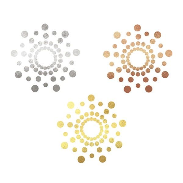 BIJOUX - MIMI TEMPORARY SKIN DECORATIONS 2 BIJOUX - MIMI TEMPORARY SKIN DECORATIONS - obrazek 2