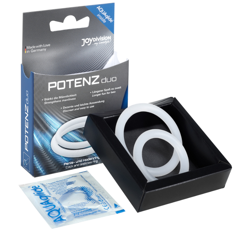 JOYDIVISION POTENZDUO - WHITE RINGS - M 2 JOYDIVISION POTENZDUO - WHITE RINGS - M - obrazek 2