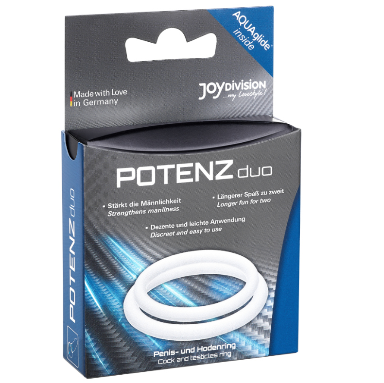 JOYDIVISION POTENZDUO - WHITE RINGS - M 3 JOYDIVISION POTENZDUO - WHITE RINGS - M - obrazek 3