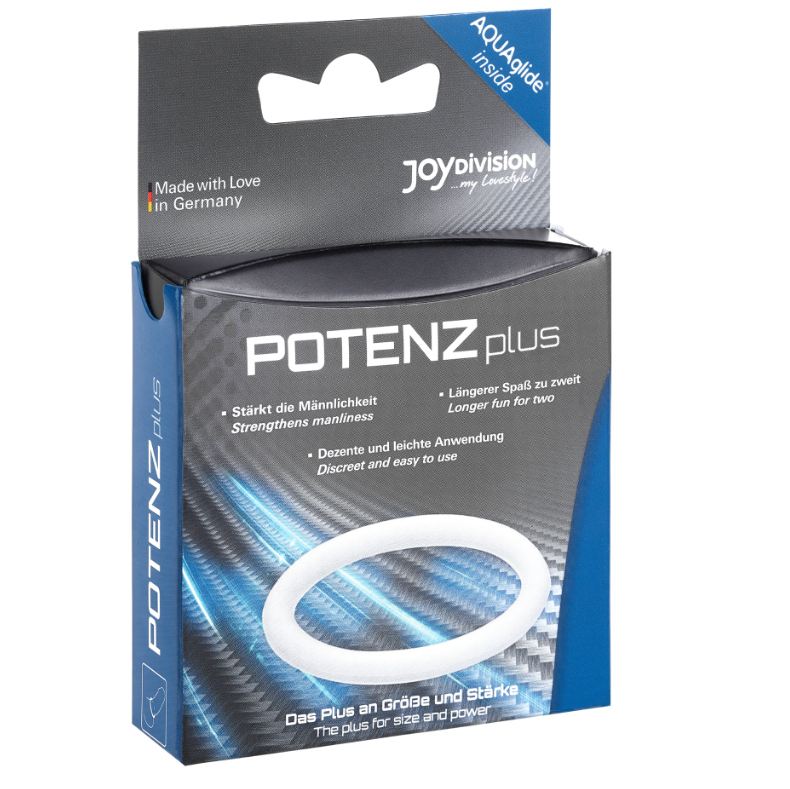 JOYDIVISION POTENZDUO - PLUS WHITE RING - M 3 JOYDIVISION POTENZDUO - PLUS WHITE RING - M - obrazek 3