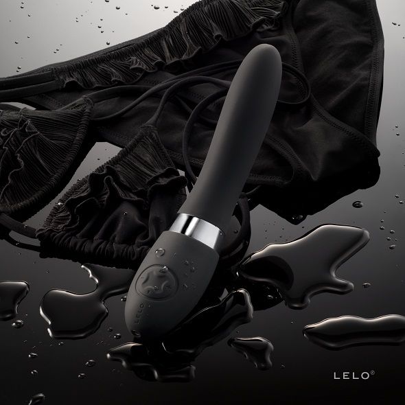 LELO - ELISE 2 BLACK VIBRATOR 4 LELO - ELISE 2 BLACK VIBRATOR - obrazek 4