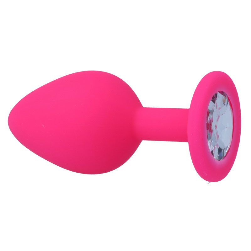 INTENSE - SHELKI M ANAL PLUG FUCHSIA 3 INTENSE - SHELKI M ANAL PLUG FUCHSIA - obrazek 3