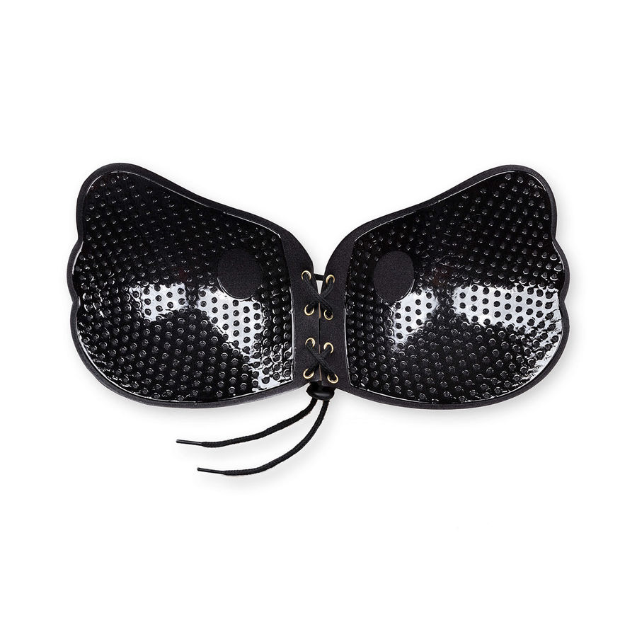 BYE-BRA - LACE-IT ENHANCEMENT PUSH-UP BLACK CUP D 3 BYE-BRA - LACE-IT ENHANCEMENT PUSH-UP BLACK CUP D - obrazek 3