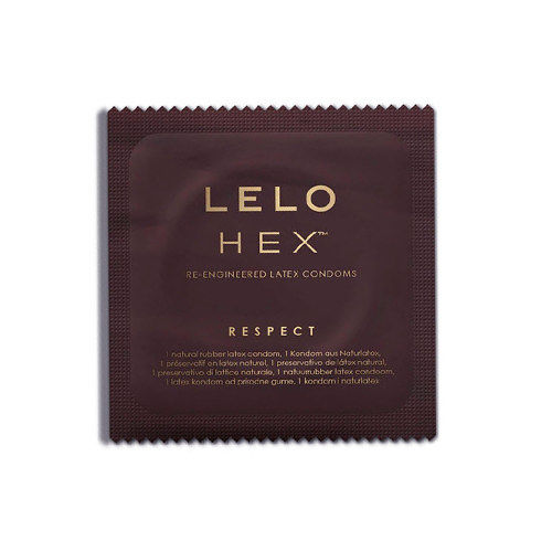 LELO - HEX CONDOMS RESPECT XL 12 PACK 2 LELO - HEX CONDOMS RESPECT XL 12 PACK - obrazek 2