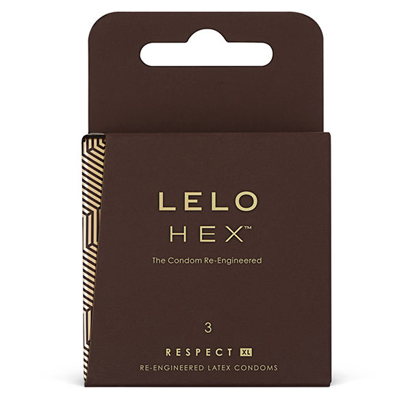 LELO HEX CONDOMS RESPECT XL 3 PACK 2 LELO HEX CONDOMS RESPECT XL 3 PACK - obrazek 2