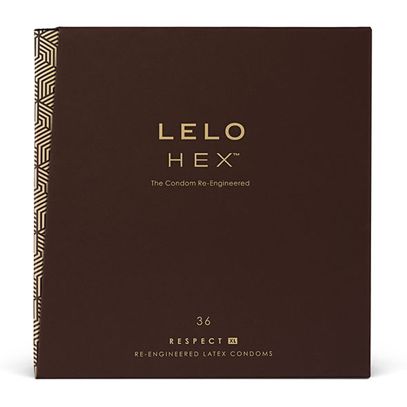 LELO - HEX CONDOMS RESPECT XL 36 PACK 2 LELO - HEX CONDOMS RESPECT XL 36 PACK - obrazek 2