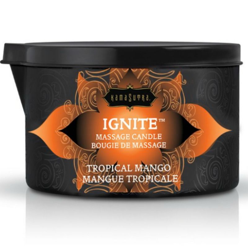 KAMASUTRA - MASSAGE CANDLE TROPICAL HANDLE 170 GR 2 KAMASUTRA - MASSAGE CANDLE TROPICAL HANDLE 170 GR - obrazek 2