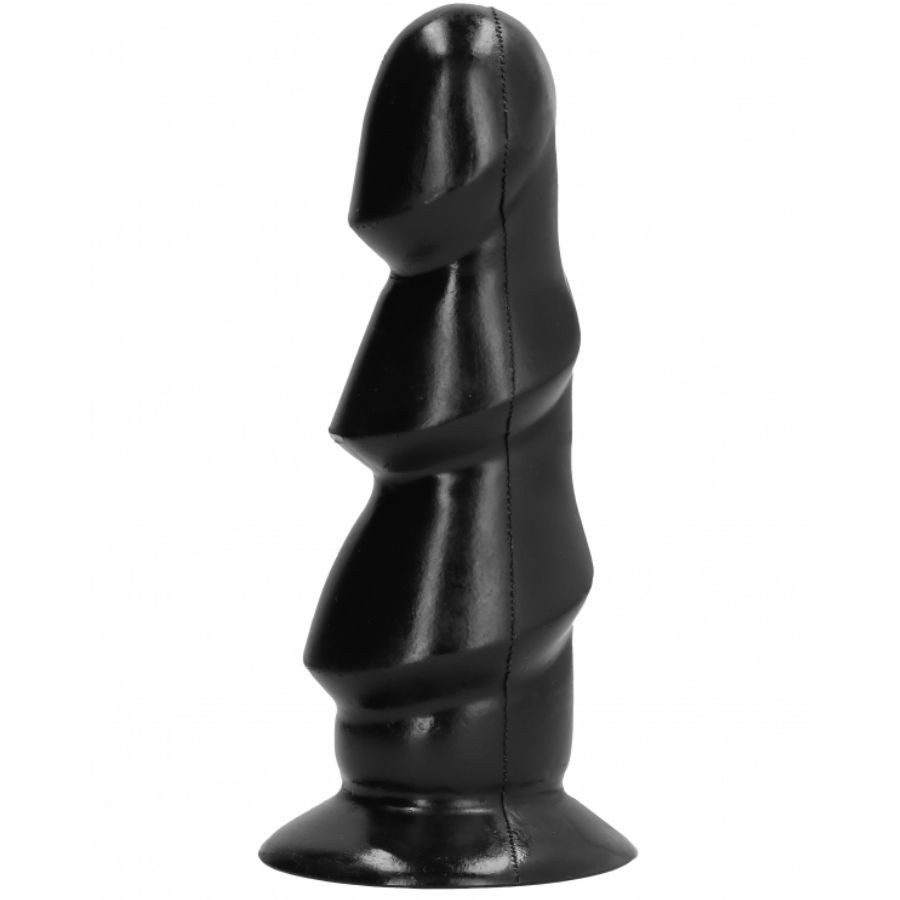 ALL BLACK - DILDO 17 CM 3 ALL BLACK - DILDO 17 CM - obrazek 3