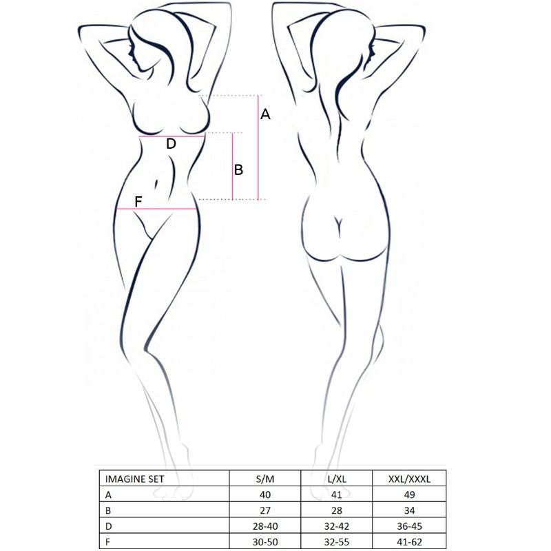 PASSION - WOMAN IMAGINE SET SIZE L/XL 3 PASSION - WOMAN IMAGINE SET SIZE L/XL - obrazek 3