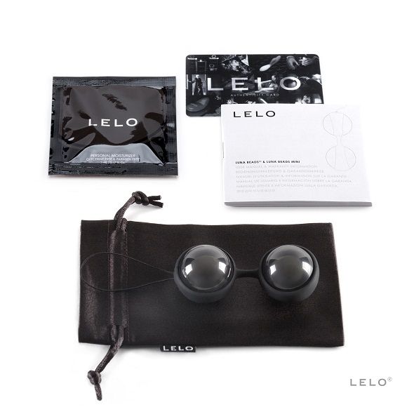LELO - LUNA BEADS NOIR KEGEL BALLS 2 LELO - LUNA BEADS NOIR KEGEL BALLS - obrazek 2