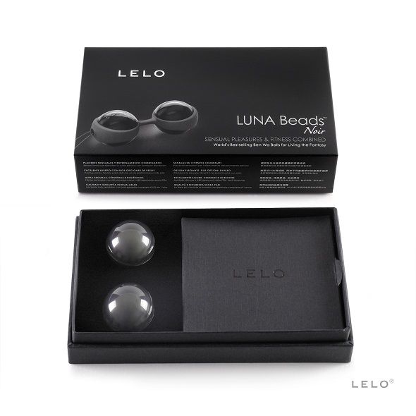 LELO - LUNA BEADS NOIR KEGEL BALLS 3 LELO - LUNA BEADS NOIR KEGEL BALLS - obrazek 3