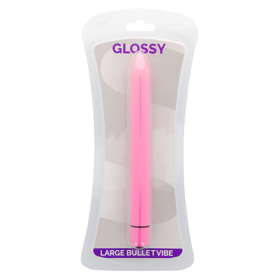 GLOSSY - SLIM VIBRATOR DEEP ROSE 3 GLOSSY - SLIM VIBRATOR DEEP ROSE - obrazek 3