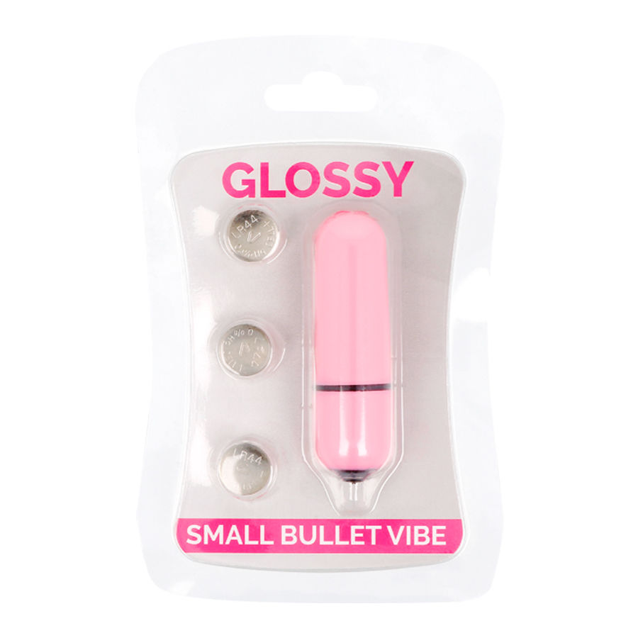 GLOSSY - SMALL BULLET VIBE PINK 3 GLOSSY - SMALL BULLET VIBE PINK - obrazek 3