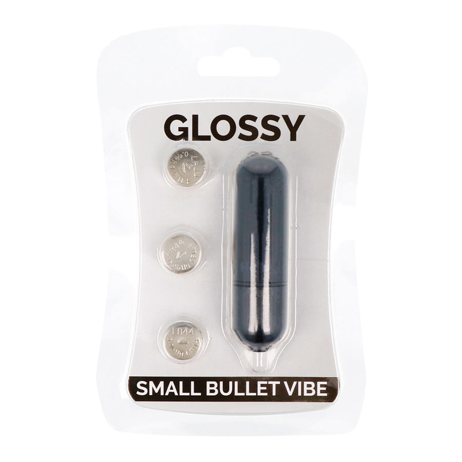GLOSSY - SMALL BULLET VIBE BLACK 3 GLOSSY - SMALL BULLET VIBE BLACK - obrazek 3