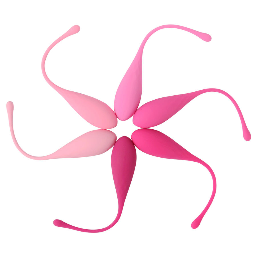 LESLIE - KEGEL FIT PELVIC MUSCLE TRAINING SET 6 WEIGHTS 2 LESLIE - KEGEL FIT PELVIC MUSCLE TRAINING SET 6 WEIGHTS - obrazek 2