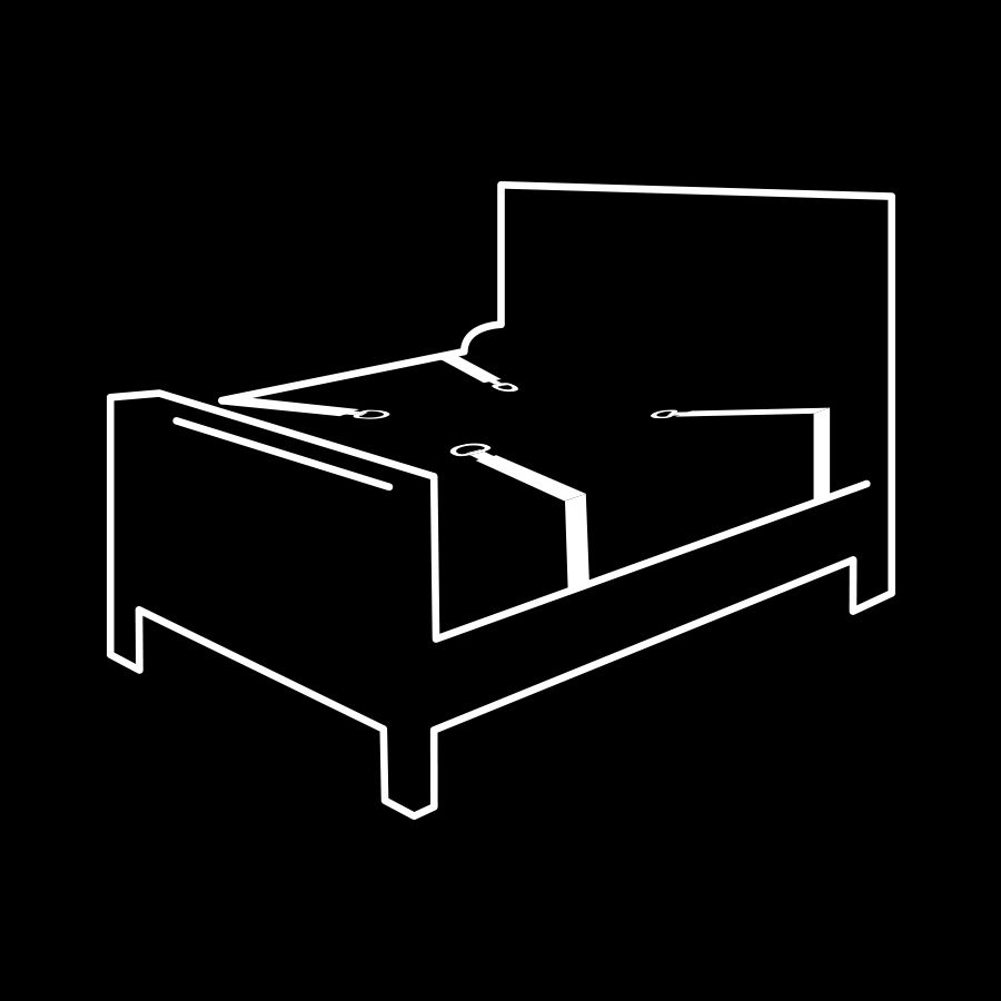 FETISH SUBMISSIVE - SET OF HANDCUFFS AND TIES WITH NOPRENE LINING 3 FETISH SUBMISSIVE - SET OF HANDCUFFS AND TIES WITH NOPRENE LINING - obrazek 3