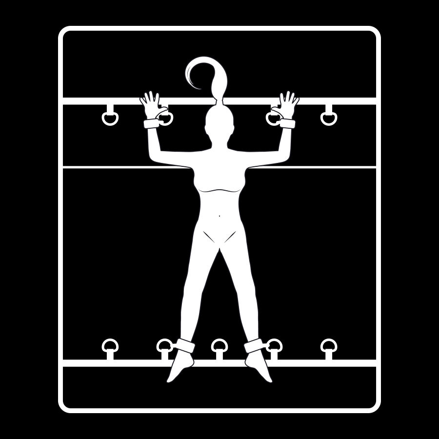 FETISH SUBMISSIVE - LUXURY BED TIES SET WITH NOPRENE LINING 4 FETISH SUBMISSIVE - LUXURY BED TIES SET WITH NOPRENE LINING - obrazek 4