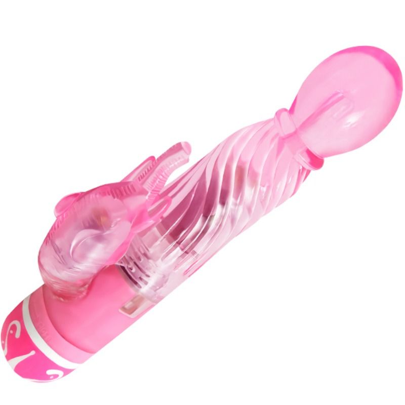 BAILE - MULTISPEED VIBRATOR WITH PINK STIMULATOR 2 BAILE - MULTISPEED VIBRATOR WITH PINK STIMULATOR - obrazek 2