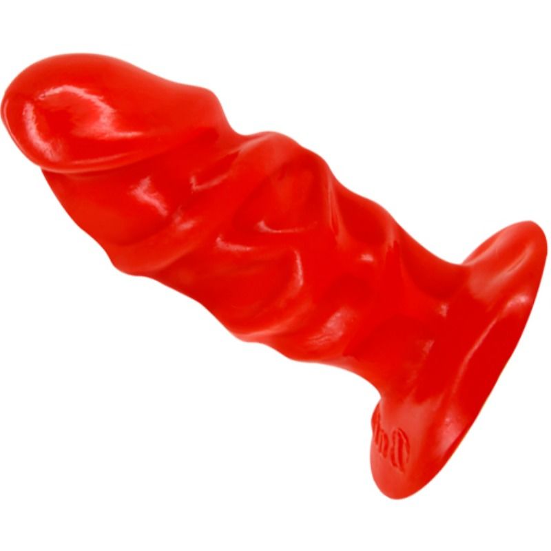 BAILE - UNISEX ANAL PLUG WITH RED SUCTION CUP 4 BAILE - UNISEX ANAL PLUG WITH RED SUCTION CUP - obrazek 4