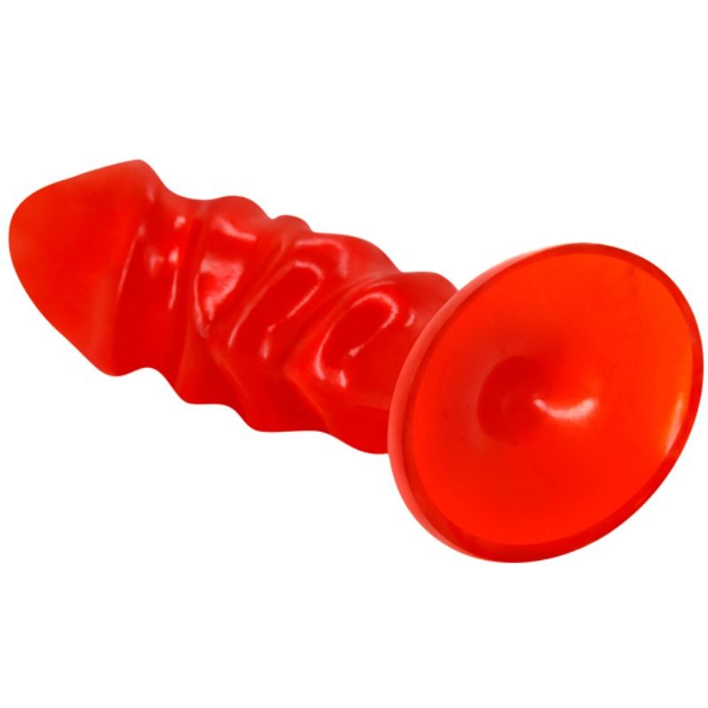 BAILE - UNISEX ANAL PLUG WITH RED SUCTION CUP 5 BAILE - UNISEX ANAL PLUG WITH RED SUCTION CUP - obrazek 5