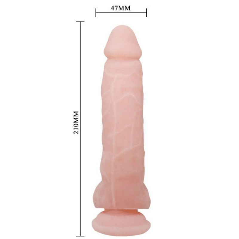 BAILE - SUPER REALISTIC NATURAL DILDO 21.5 CM 4 BAILE - SUPER REALISTIC NATURAL DILDO 21.5 CM - obrazek 4