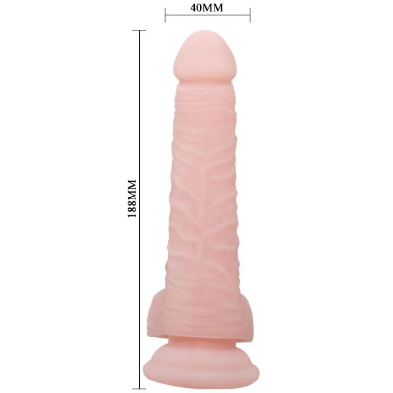 BAILE - SUPER REALISTIC NATURAL DILDO 18.8 CM 3 BAILE - SUPER REALISTIC NATURAL DILDO 18.8 CM - obrazek 3