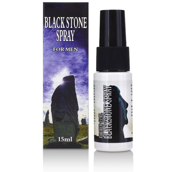 COBECO - BLACK STONE DELAY SPRAY FOR MEN 15ML 2 COBECO - BLACK STONE DELAY SPRAY FOR MEN 15ML - obrazek 2
