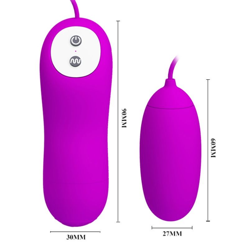 PRETTY LOVE - EUNICE VIBRATING EGG 3 PRETTY LOVE - EUNICE VIBRATING EGG - obrazek 3