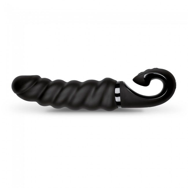G-VIBE - G-JACK 2 - BLACK VIBRATING DILDO 2 G-VIBE - G-JACK 2 - BLACK VIBRATING DILDO - obrazek 2