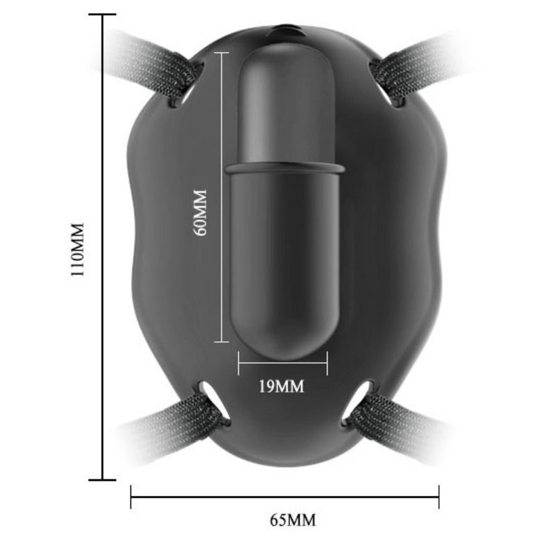 PRETTY LOVE - STRAP ON WITH CARTER VIBRATING BULLET 3 PRETTY LOVE - STRAP ON WITH CARTER VIBRATING BULLET - obrazek 3