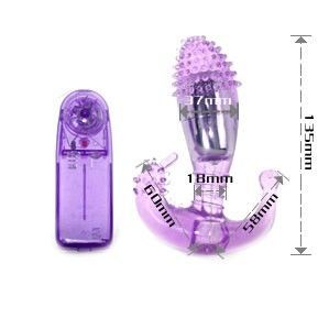 BAILE - VAGINAL AND ANAL STIMULATOR WITH VIBRATION 4 BAILE - VAGINAL AND ANAL STIMULATOR WITH VIBRATION - obrazek 4
