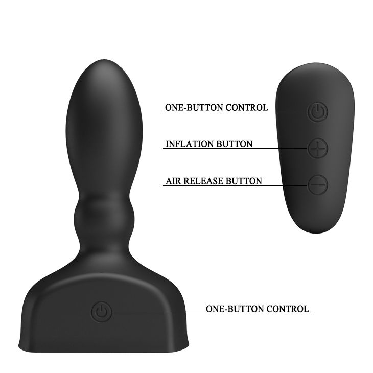 PRETTY LOVE - MARRIEL PROSTATIC VIBRATOR AND INFLATABLE 2 PRETTY LOVE - MARRIEL PROSTATIC VIBRATOR AND INFLATABLE - obrazek 2