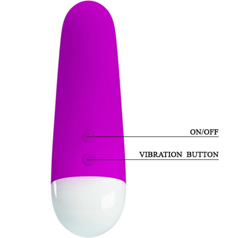 PRETTY LOVE - LUTHER MINI VIBRATOR 30 VIBRATION MODES 4 PRETTY LOVE - LUTHER MINI VIBRATOR 30 VIBRATION MODES - obrazek 4