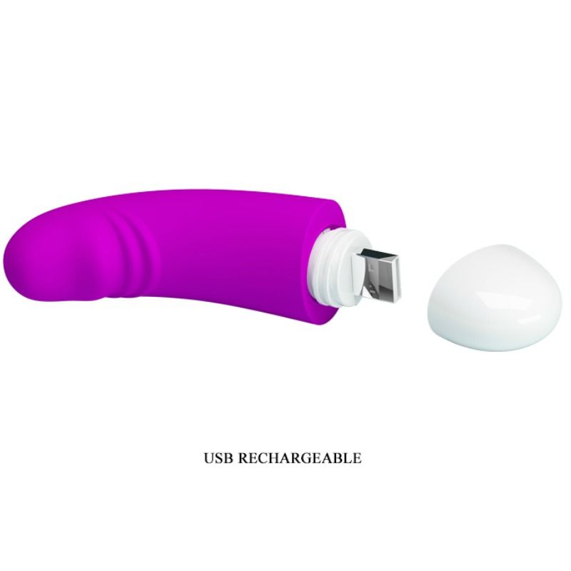 PRETTY LOVE - LUTHER MINI VIBRATOR 30 VIBRATION MODES 5 PRETTY LOVE - LUTHER MINI VIBRATOR 30 VIBRATION MODES - obrazek 5