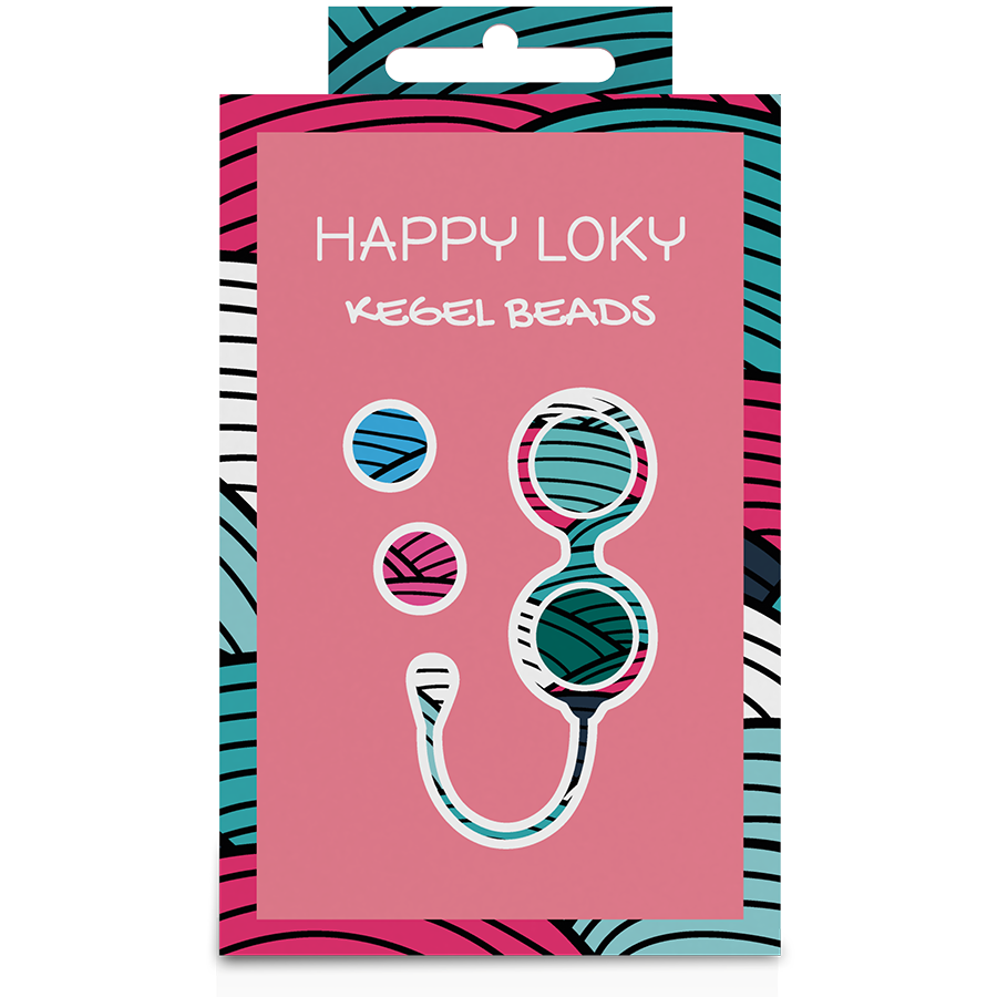 HAPPY LOKY - KEGEL BEADS 2 HAPPY LOKY - KEGEL BEADS - obrazek 2