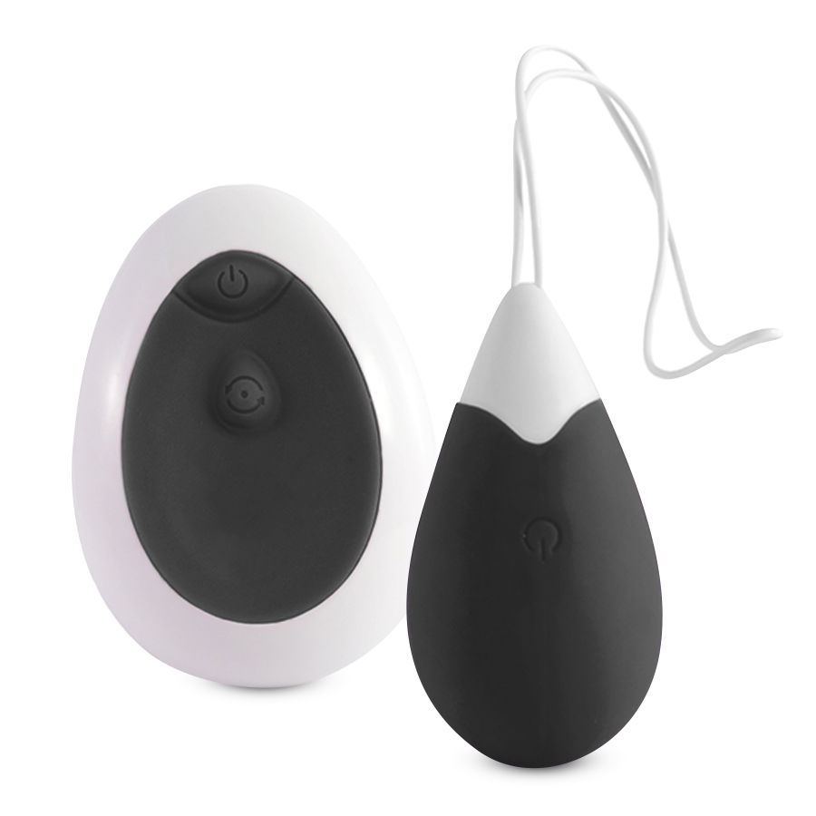 INTENSE - JAN VIBRATING EGG REMOTE CONTROL BLACK 3 INTENSE - JAN VIBRATING EGG REMOTE CONTROL BLACK - obrazek 3