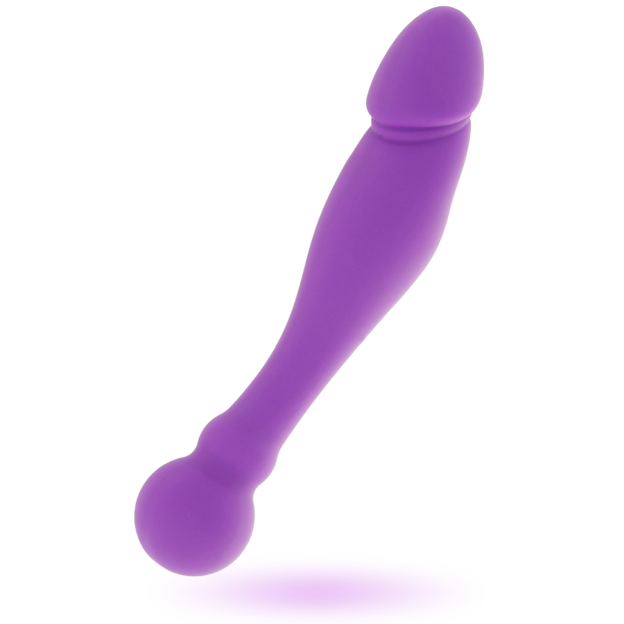 INTENSE - SILICONE RICK DUAL LILAC 2 INTENSE - SILICONE RICK DUAL LILAC - obrazek 2