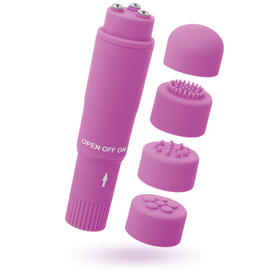 GLOSSY - KURT POCKET MASSAGER PURPLE 2 GLOSSY - KURT POCKET MASSAGER PURPLE - obrazek 2