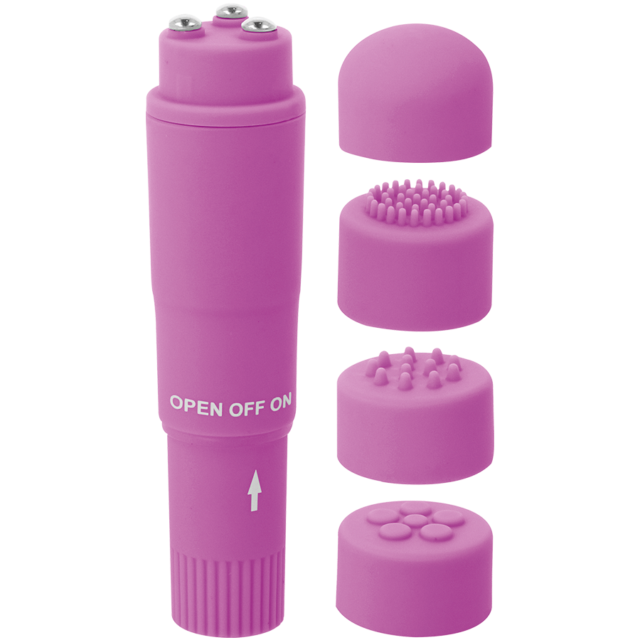 GLOSSY - KURT POCKET MASSAGER PURPLE 3 GLOSSY - KURT POCKET MASSAGER PURPLE - obrazek 3