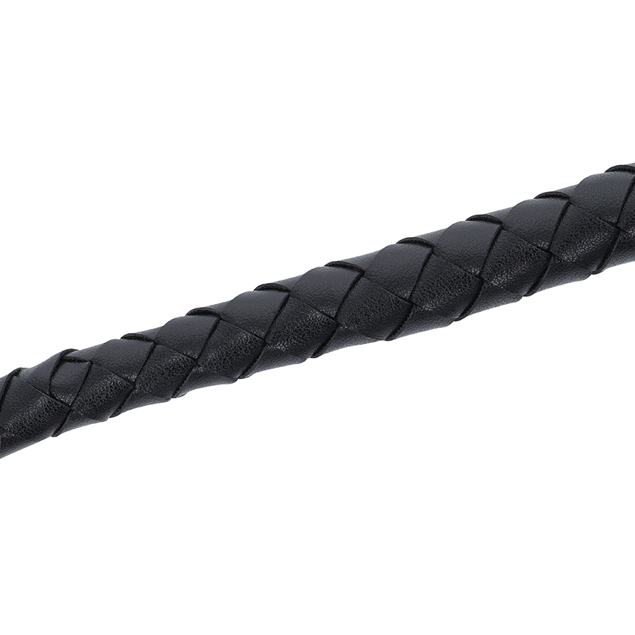 DARKNESS - BLACK BONDAGE WHIP 210CM 4 DARKNESS - BLACK BONDAGE WHIP 210CM - obrazek 4