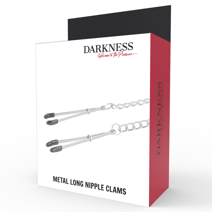 DARKNESS - ADJUSTABLE METAL NIPPLE Clamps 4 DARKNESS - ADJUSTABLE METAL NIPPLE Clamps - obrazek 4