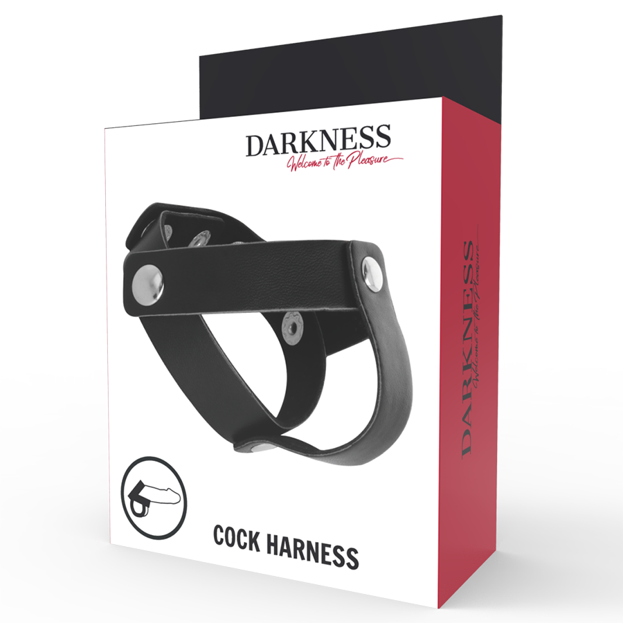 DARKNESS - SKIN RING FOR PENIS AND TESTICLES 5 DARKNESS - SKIN RING FOR PENIS AND TESTICLES - obrazek 5