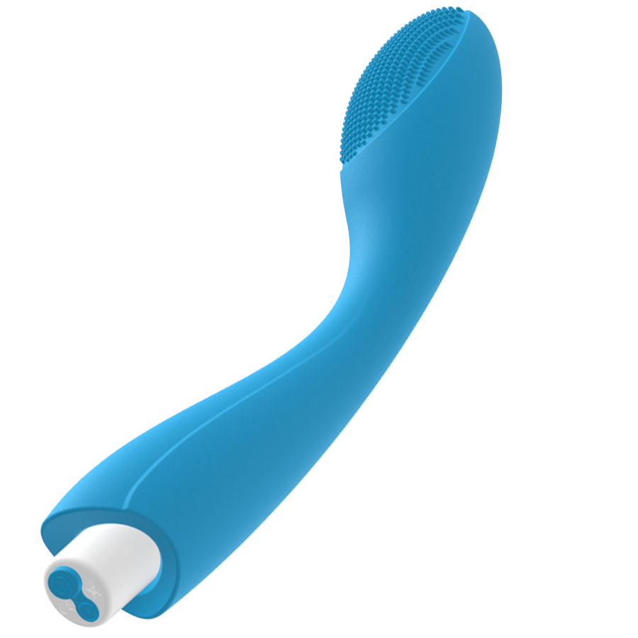 G-SPOT - GYLBERT TURQUOISE BLUE G-SPOT VIBRATOR 2 G-SPOT - GYLBERT TURQUOISE BLUE G-SPOT VIBRATOR - obrazek 2