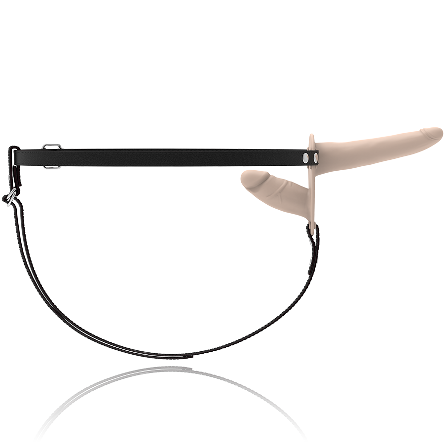 FETISH SUBMISSIVE HARNESS - DOUBLE PENETRATION FLESH 3 FETISH SUBMISSIVE HARNESS - DOUBLE PENETRATION FLESH - obrazek 3