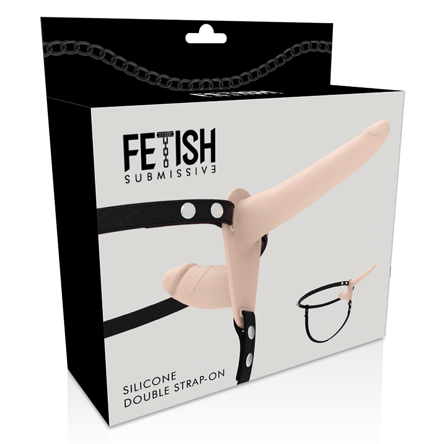 FETISH SUBMISSIVE HARNESS - DOUBLE PENETRATION FLESH 5 FETISH SUBMISSIVE HARNESS - DOUBLE PENETRATION FLESH - obrazek 5