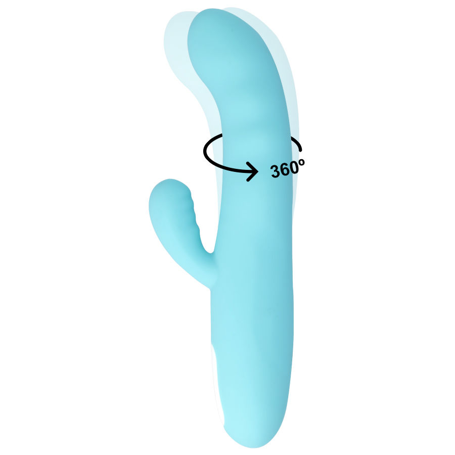 MIA - EIFFEL VIBRATOR TURQUOISE 2 MIA - EIFFEL VIBRATOR TURQUOISE - obrazek 2