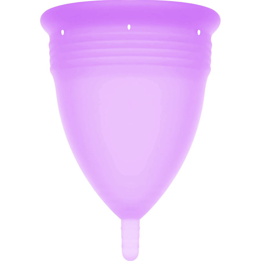 STERCUP - FDA SILICONE MENSTRUAL CUP VIOLET - SIZE S 3 STERCUP - FDA SILICONE MENSTRUAL CUP VIOLET - SIZE S - obrazek 3